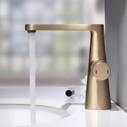 Brass Bathroom Sink Mixer...