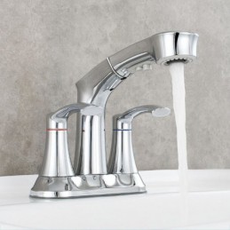 Bathroom Pull Out Mixer Tap...