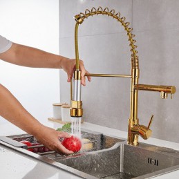 Kitchen Sink Mixer Tap Pull...