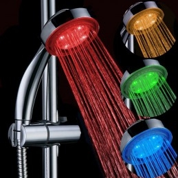 LED Shower Head Color...