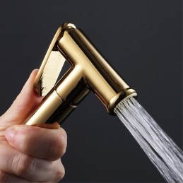 Bidet Tap Gold Toilet...