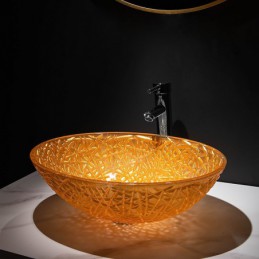 Modern Luxury Art Orange...