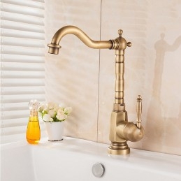 Rotatable Retro Style Brass...