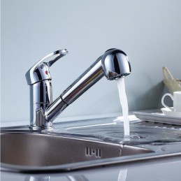 Chrome Pull out Kitchen Tap...