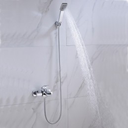 Bathtub Tap Chrome Wall...