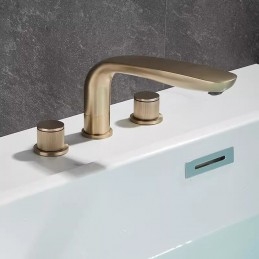 3-Hole 2-Handle Black...