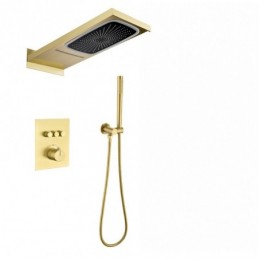 Thermostatic Brushed Gold -...