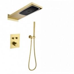Thermostatic Brushed Gold -...