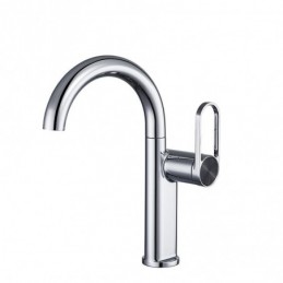 Curved Spout Chrome Low...