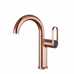 Curved Spout Rose Gold Low...