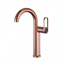 Curved Spout Rose Gold High...