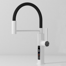White with Digital Display...