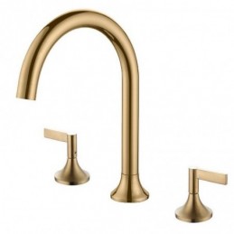 Curved Style Brushed Gold...