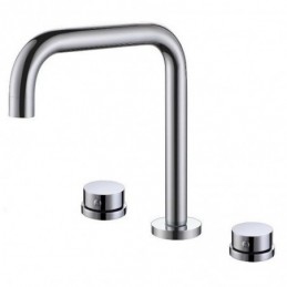 7-Shaped Style Chrome Solid...