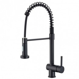 Black Spring Kitchen Tap...