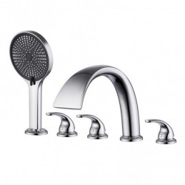 Chrome Five-Piece Set Solid...