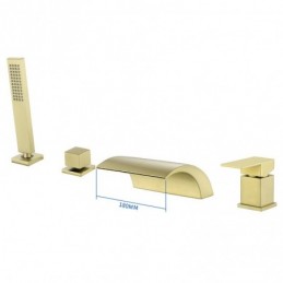 Brushed Gold All-Brass...