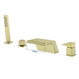 Brushed Gold All-Brass...