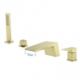 Brushed Gold All-Brass...