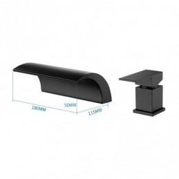 Black A Bathroom Washbasin...