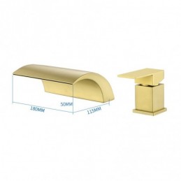 Brushed Gold A Bathroom...