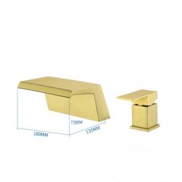 Brushed Gold B Bathroom...