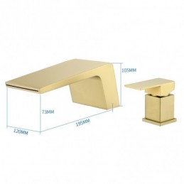 Brushed Gold C Bathroom...