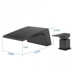 Black D Bathroom Washbasin...
