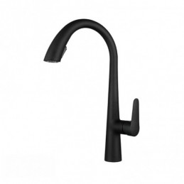 Black Pull-Out Kitchen Tap...
