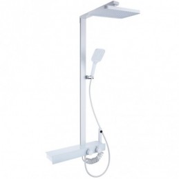 White Square Showerhead...