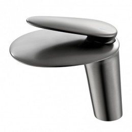 Gunmetal Gray Bathroom...