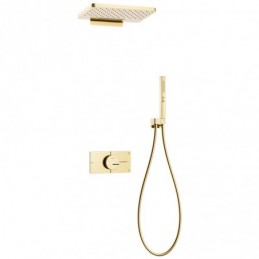 Brushed Gold Solid Brass...