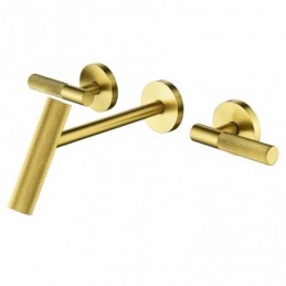 Two-Handle Brushed Gold...
