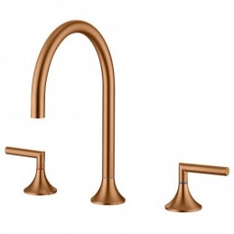 Brushed Rose Gold Solid...