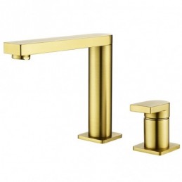 Brushed Gold Solid Brass...