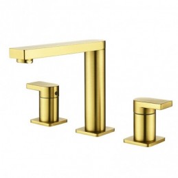 Brushed Gold Solid Brass...