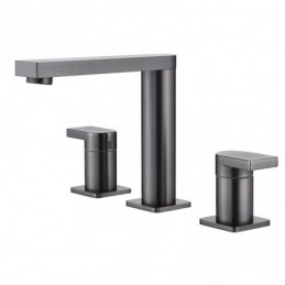 Gunmetal Gray Solid Brass...