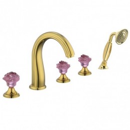 Zircon Gold + Pink Rose...
