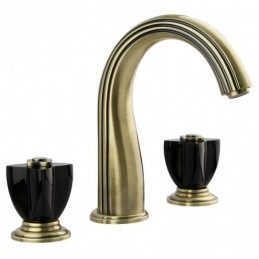 Brushed Gold + Black...