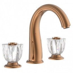 Rose Gold + Clear Crystal...