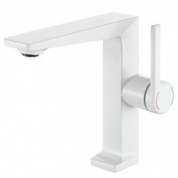 Matte White Solid Brass Hot...