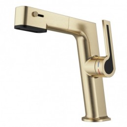 Brushed Gold Solid Brass...