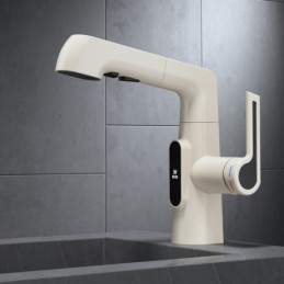 Cream White Digital Display...