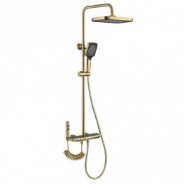 Thermostatic Brushed Gold...