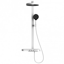 Square Tube - White...