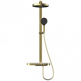 Square Tube - Brushed Gold...