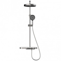 Round Tube - Gunmetal Gray...