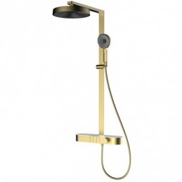 Square Tube Brushed Gold...