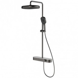 Round Tube Gunmetal Square...