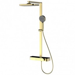 Square Bar - Brushed Gold...